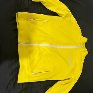 Yellow Zip-Up Jacket